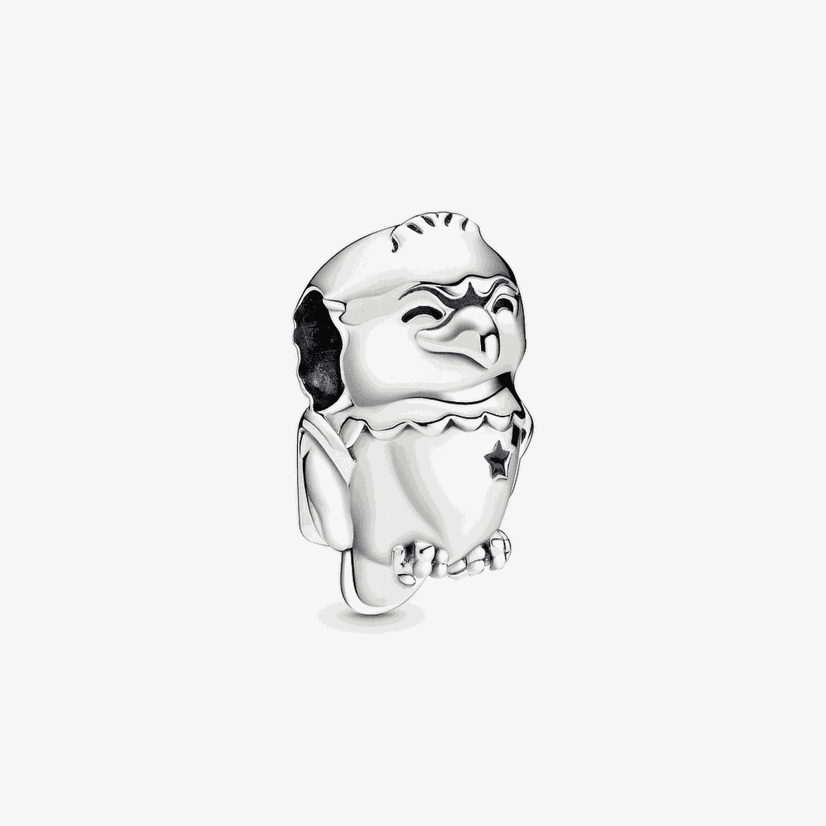 Charm Pandora en plata de ley con forma de pájaro bebé - 799029C01
