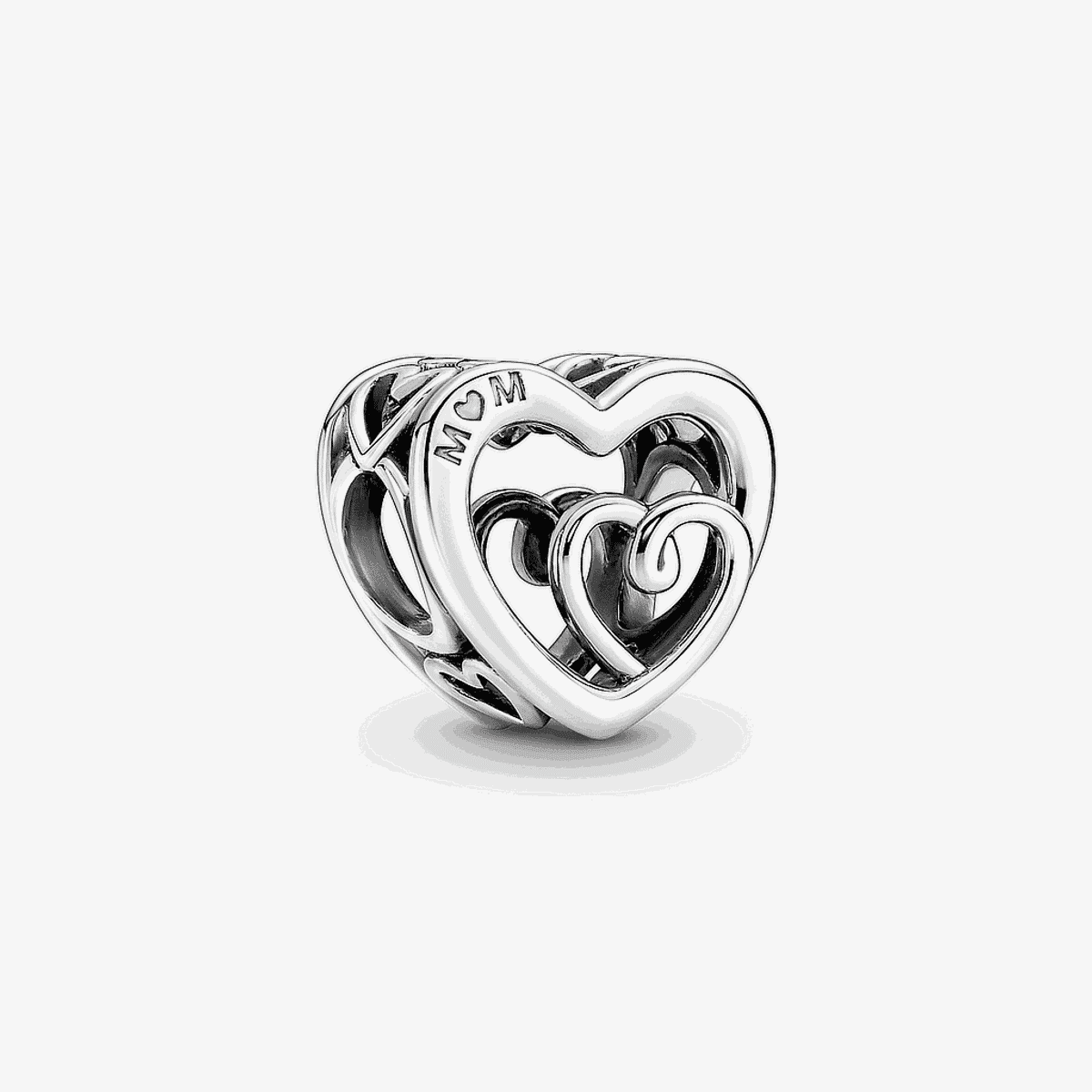 Charm Pandora Corazones Infinitos Entrelazados - 790800C00 Charm Pandora Corazones Infinitos Entrelazados - 790800C00