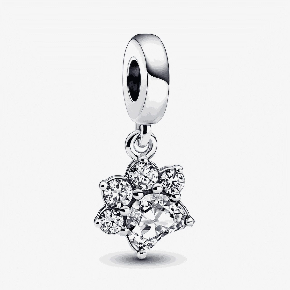 Charm Colgante Pandora Huella de Mascota Brillante - 792247C01