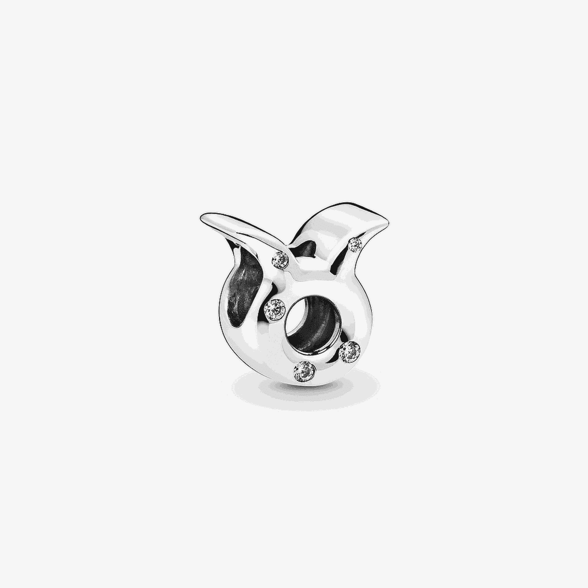 Charm Pandora Zodiaco Tauro en plata de ley con cristales transparentes - 798418C01
