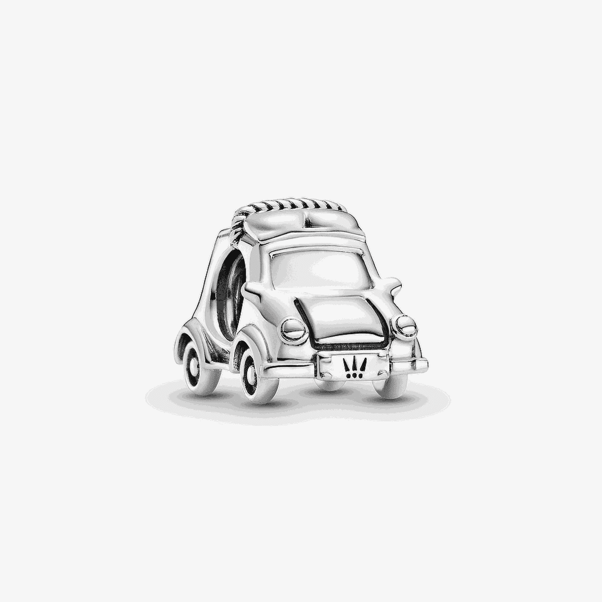 Charm Pandora Coche Eléctrico en plata con diseño de auto clásico - 799330C01