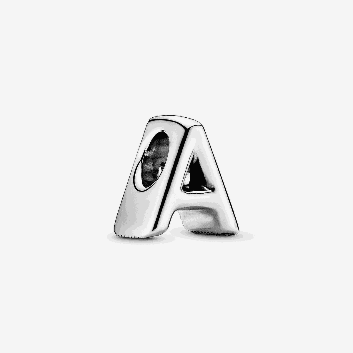 Charm Pandora letra A en plata de ley - 797455