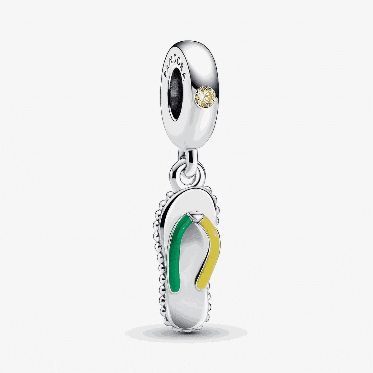 Charm colgante Pandora en plata de ley con chancla esmaltada - 792197C01