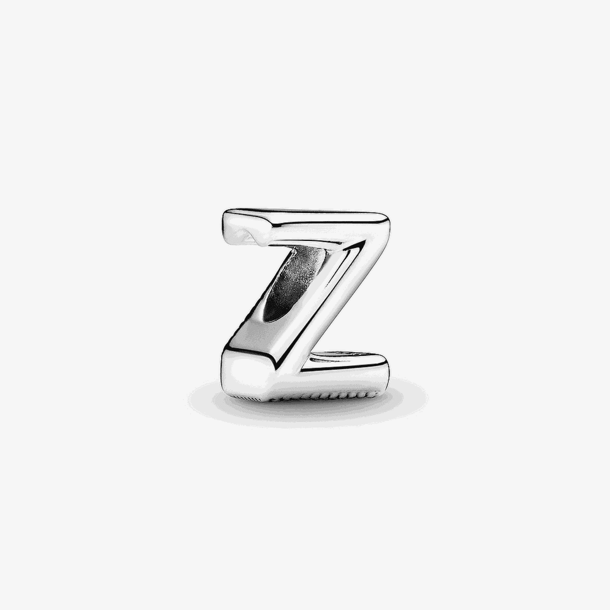 Charm Pandora letra Z en plata de ley con acabado pulido - 797480