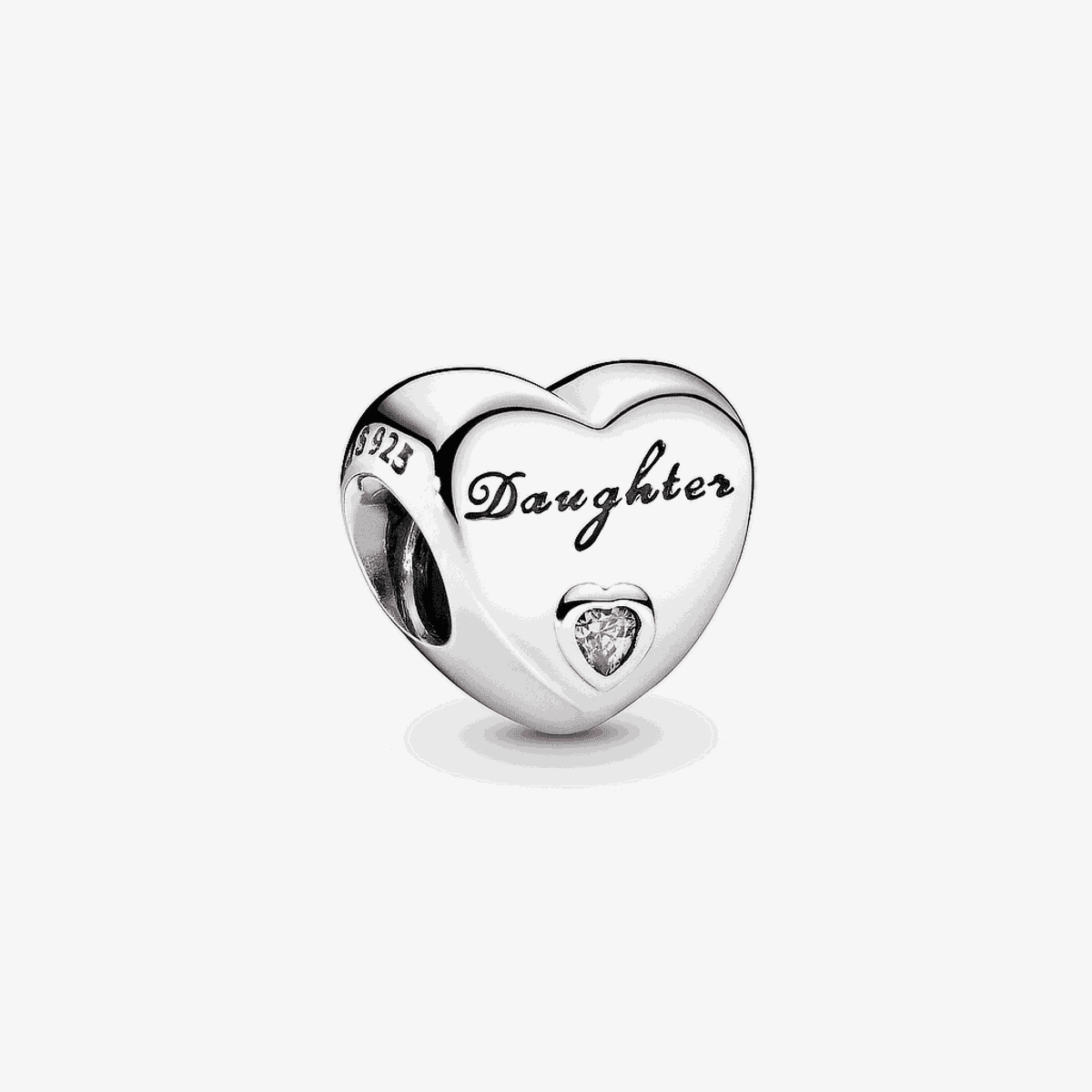 Charm Pandora Corazón de Hija - 791726PCZ
