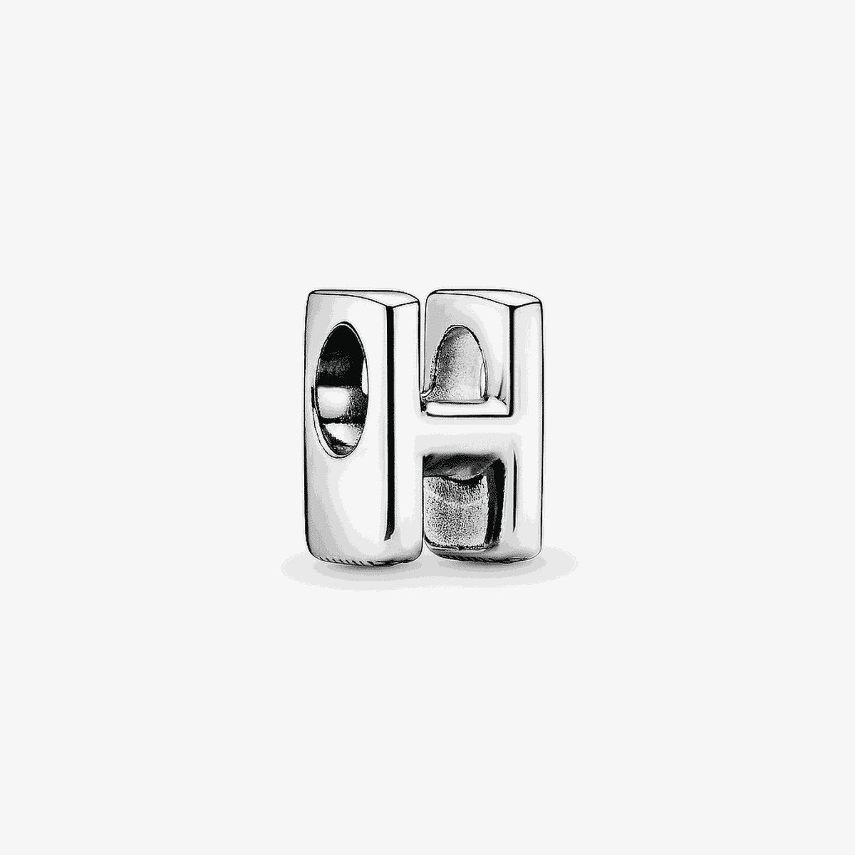 Charm Pandora en plata de ley Letra H - 797462