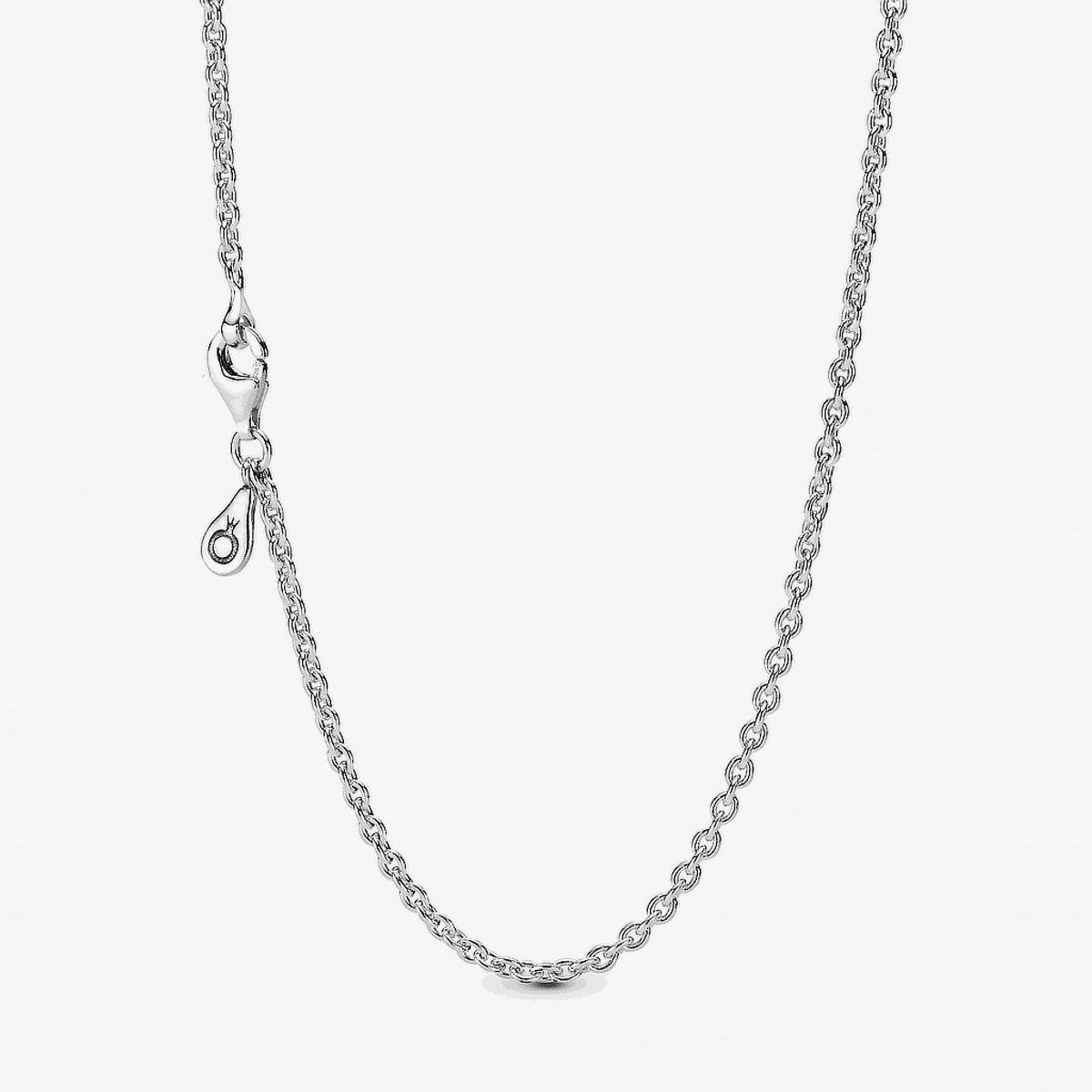 Collar Pandora de plata de ley con cadena y cierre lobster - 590200