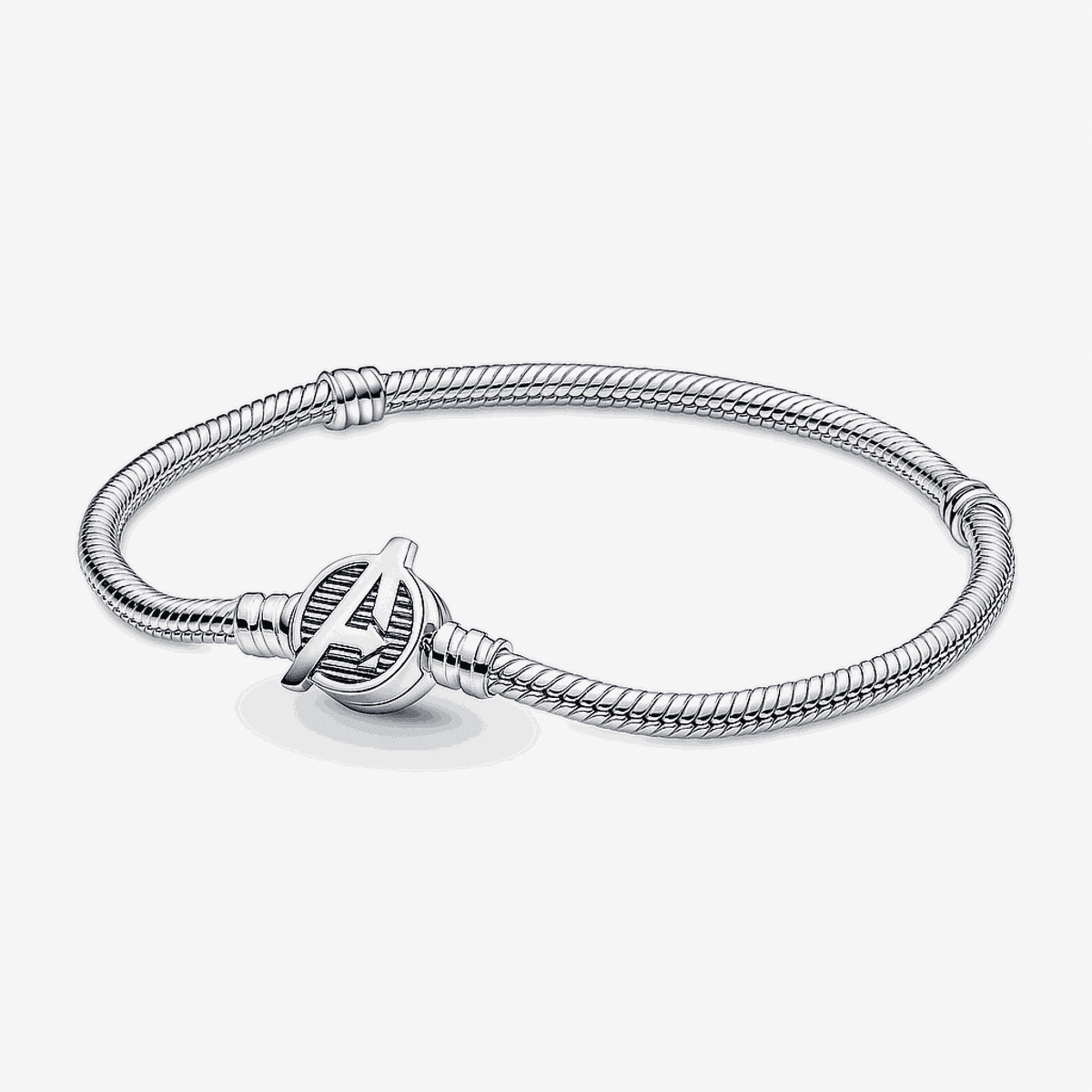 Pulsera Pandora Moments de plata con cierre logo Los Vengadores de Marvel - 590784C00