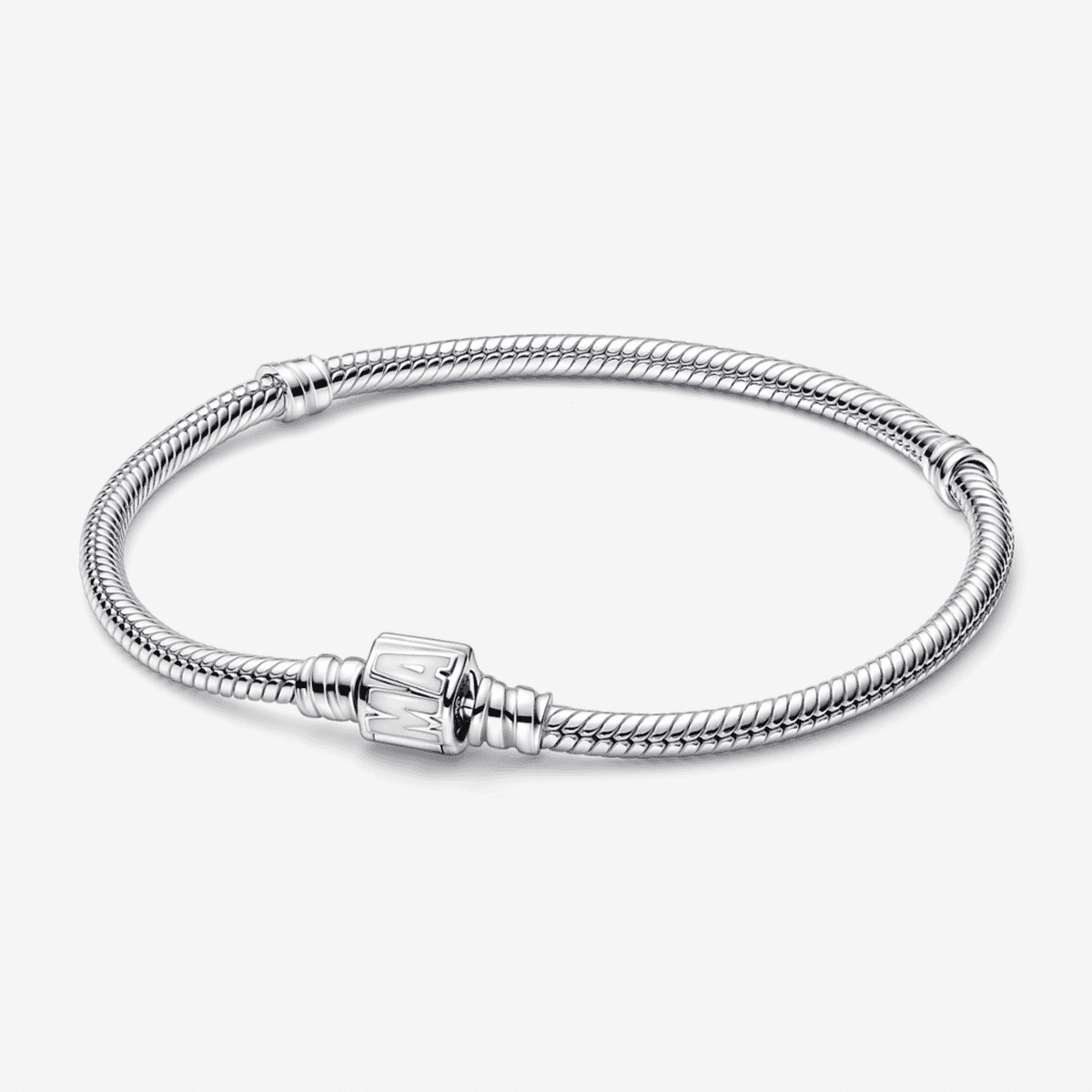 Pulsera Pandora Moments cadena de serpiente en plata con cierre Marvel - 592561C01