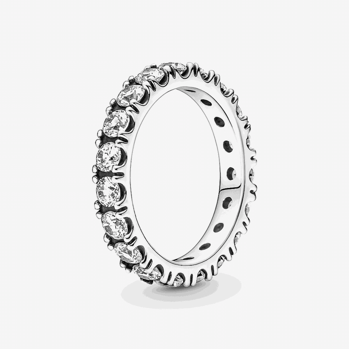 Anillo Pandora Eternity Brillante en plata de ley con circonitas - 190050C01