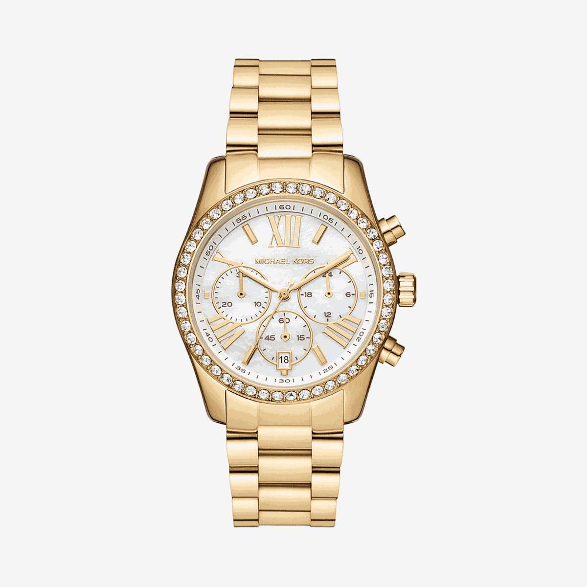 Reloj Michael Kors Lexington Edorado con Incrustaciones - MK7241