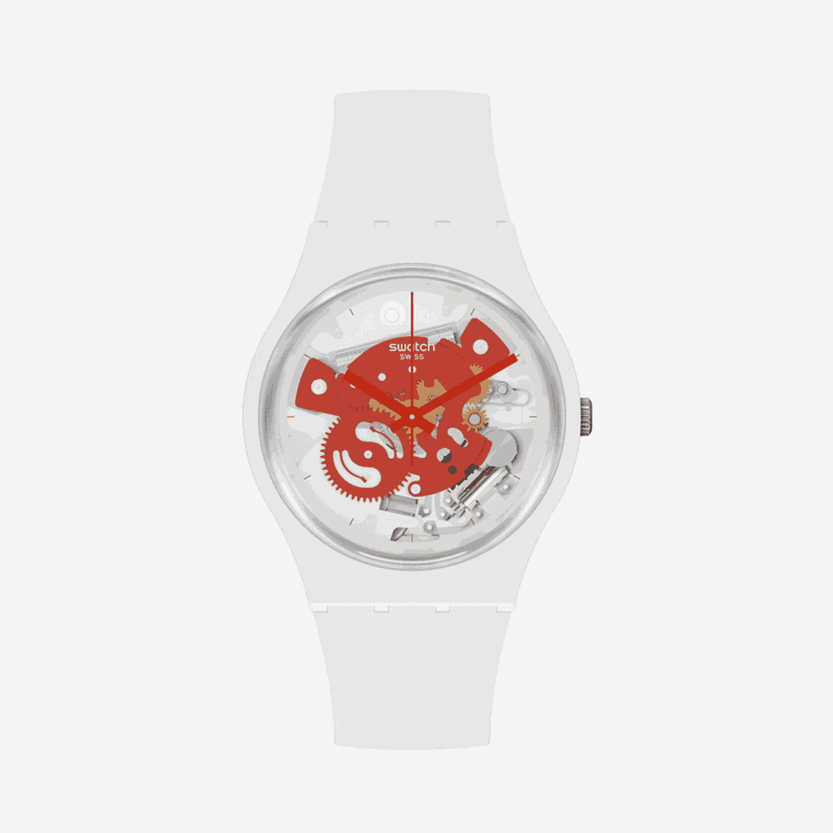 Reloj Swatch Time to Red Small - SO31W104