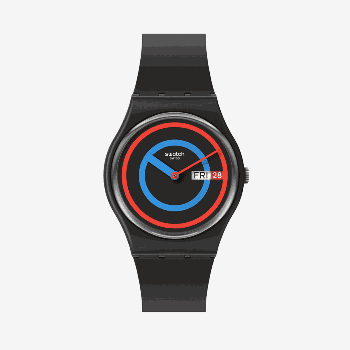 Reloj Swatch Circling Black - SO28B706