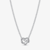 Collar Pandora Corazón Infinito Brillante 392666C01