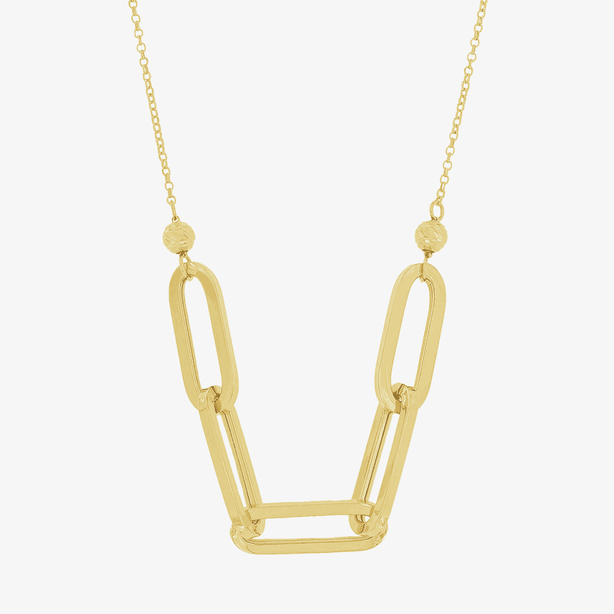 Collar Links de Castejón en baño de oro - 256710