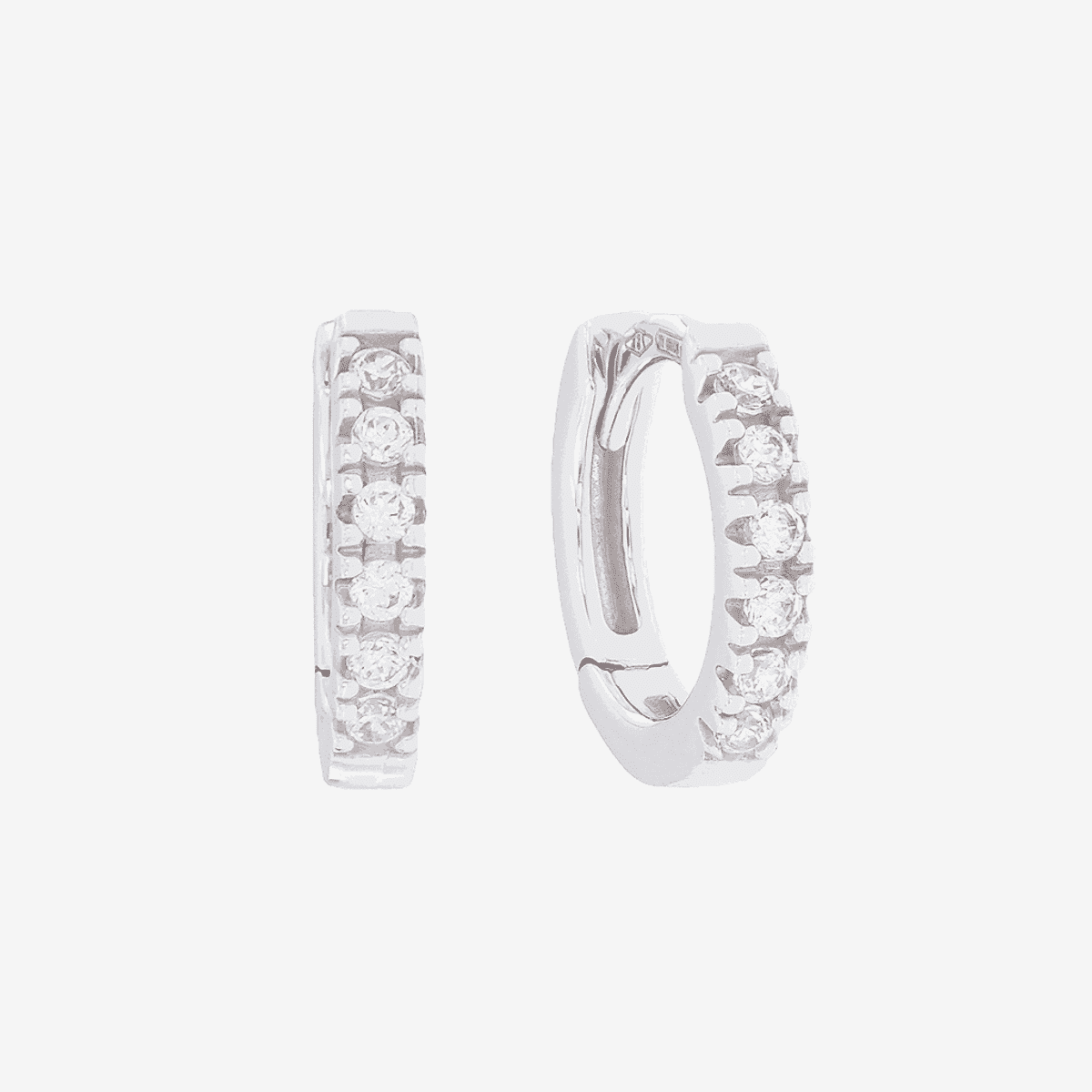 Pendientes de Aro White Shine - 244989