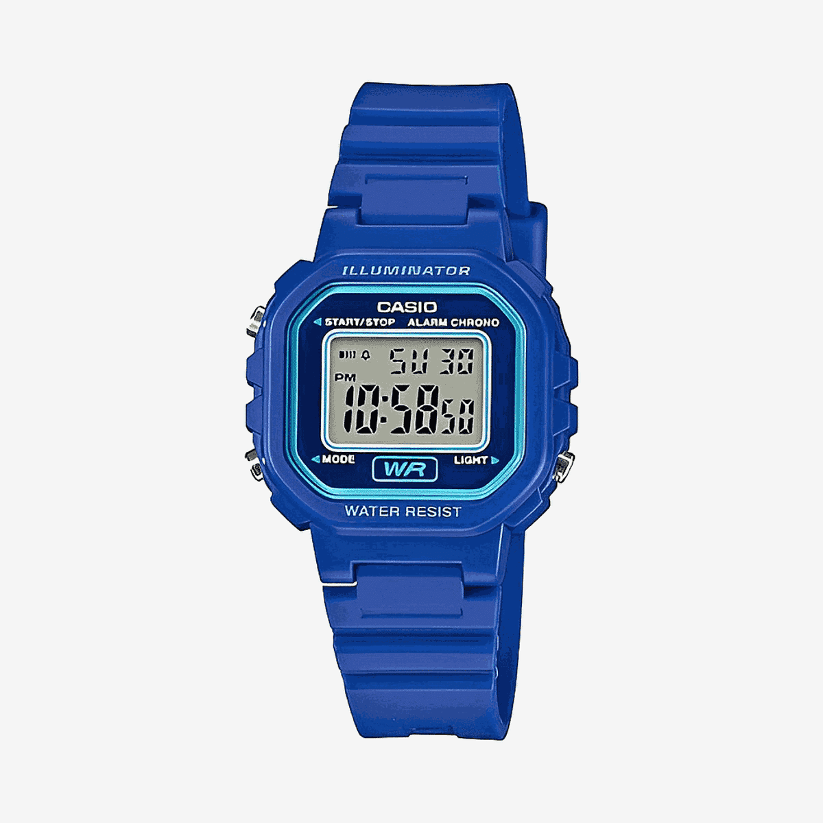 Reloj Casio Collection Plástico Azul - LA-20WH-2AEF