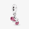 Charm Colgante Pandora Mancuerna y Corazón 799545C01
