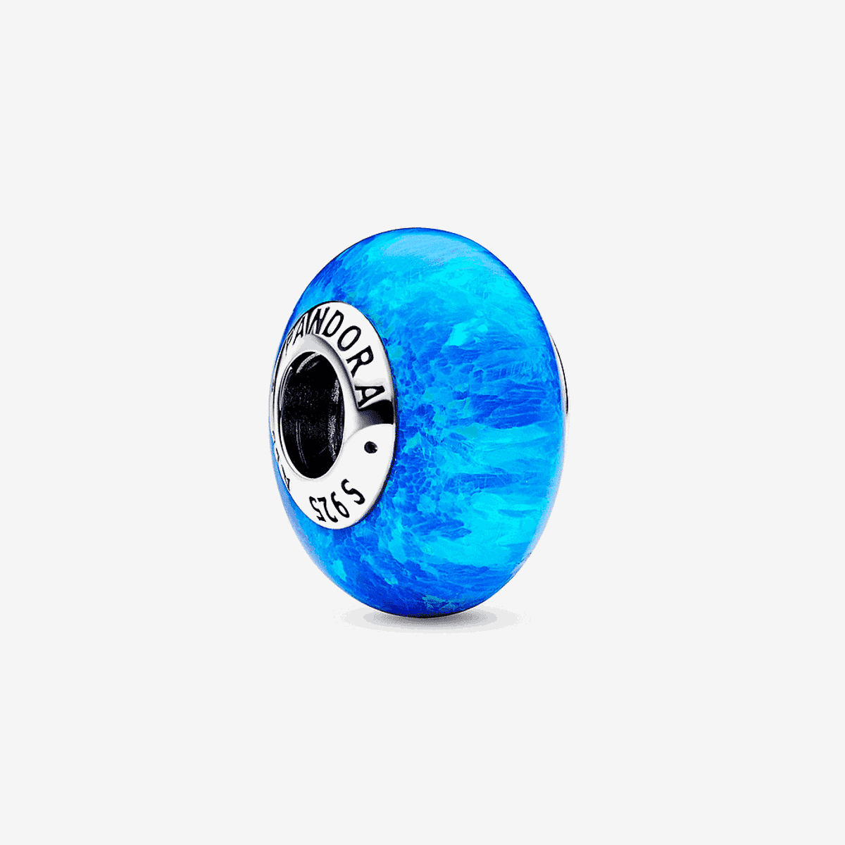 Charm Pandora Océano Opalescente Azul Profundo en plata de ley con cristal azul - 791691C02