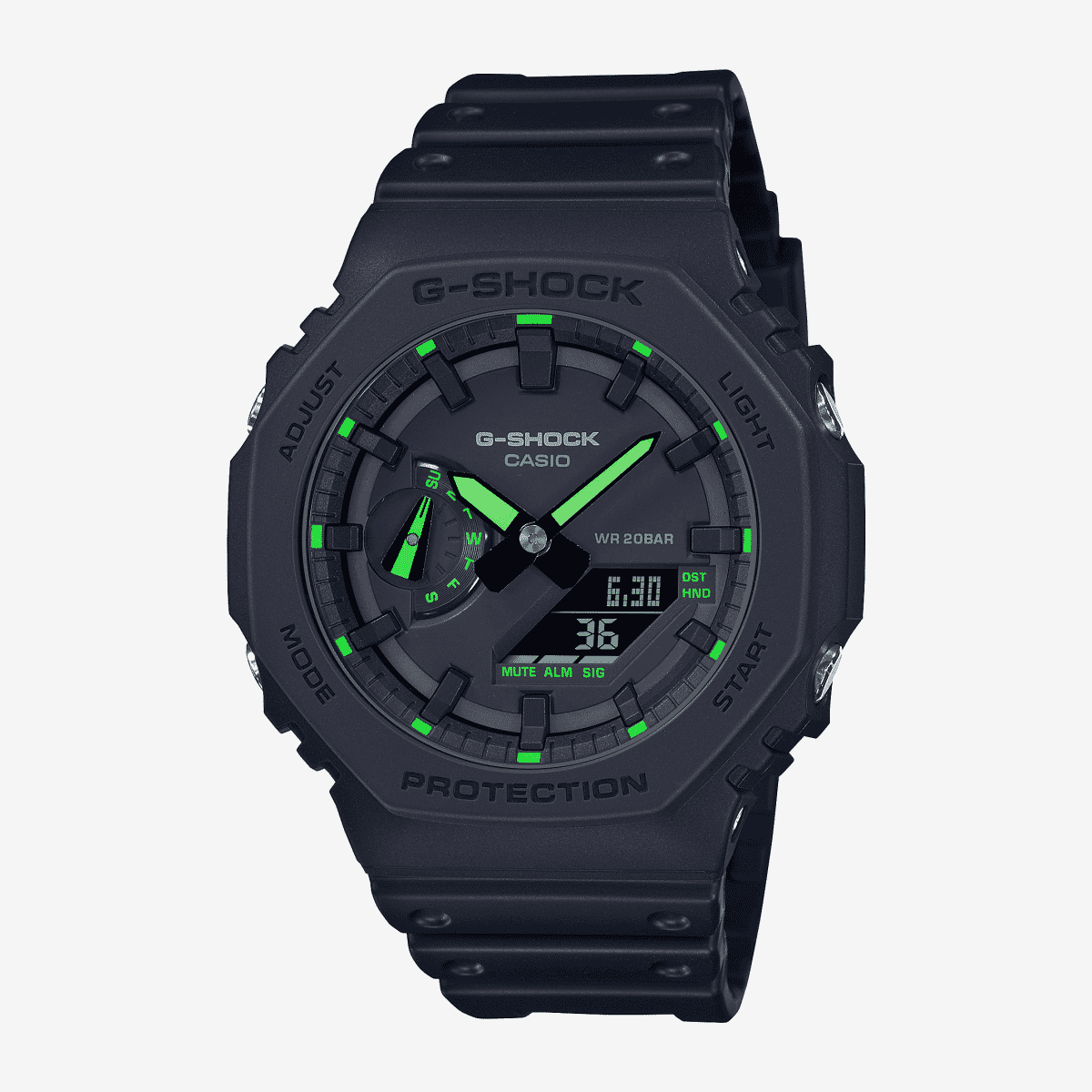 Reloj Casio G-Shock Classic Utility Black GA-2100-1A3ER Esfera Negra Reloj Casio G-Shock Classic Utility Black GA-2100-1A3ER Esfera Negra